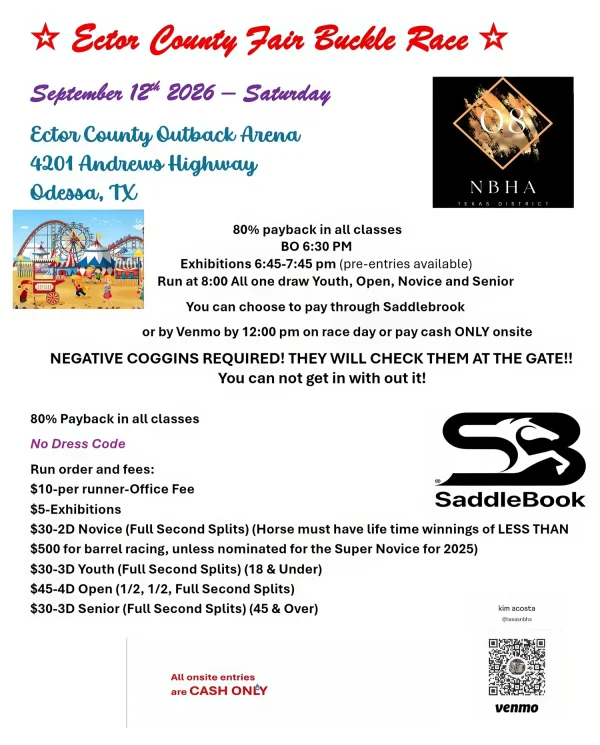 ~Barrel Racing Flyer