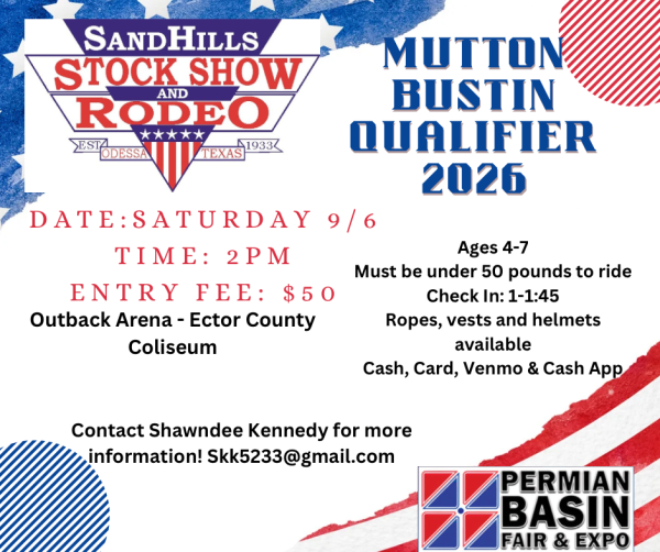 Mutton Bustin Flyer 225